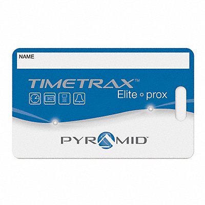 PYRAMID 42454 Proximity Badge Blue/White PK15