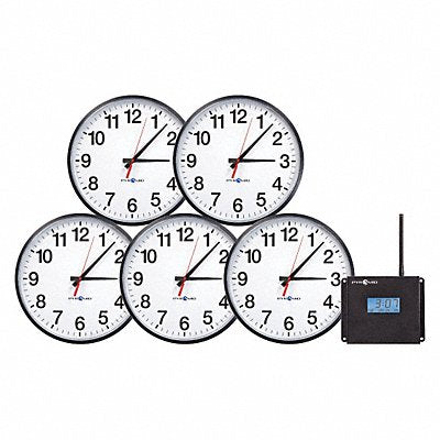 PYRAMID WSCBA5 Wall Clock Analog Battery