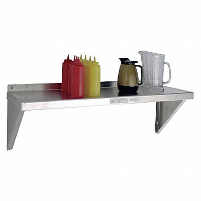 NEW AGE 94136 Wall Shelf 13inx18inx60in Shelf Capacity 150lb