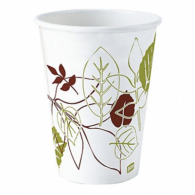 DIXIE 2342WS Disposable Hot Cup 12 oz White PK500