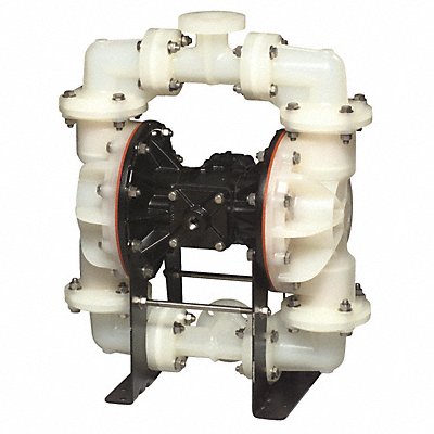 SANDPIPER S15B3P1PPUS000 Double Diaphram Pump FNPT TPV/PP 3/4in 100gpm