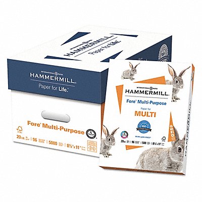 HAMMERMILL HAM103267 Multipurpose Paper 8-1/2 x 11 PK5000