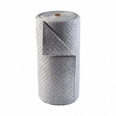 BRADY SPC ABSORBENTS BRU150 Absorbent Roll Universal Grey 150 ft.L