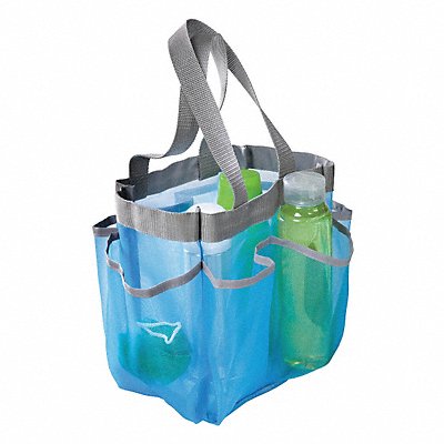 HONEY-CAN-DO SFT01103 Shower Tote 6 in L Blue