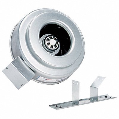 FANTECH 56211 Steel 13 D 15.3 H 5.9 W Inline Duct Fan