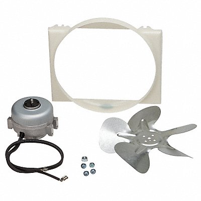ELKAY 98775C Fan Motor Assembly 115V AC Steel H 8 in