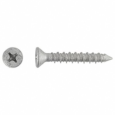 RED HEAD 3374907 ConcScrw Phillips SS 1/4 D 1-3/4 L PK100