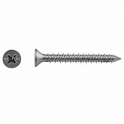 RED HEAD 3375907 ConcScrw Phillips SS 1/4 D 2-1/4 L PK100