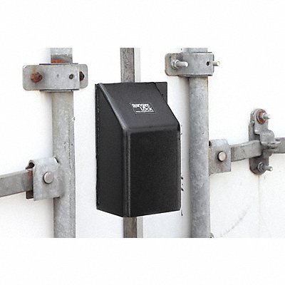 RANGER LOCK RGLB1LUSA Padlock Guard 4 in Hardened Steel Black