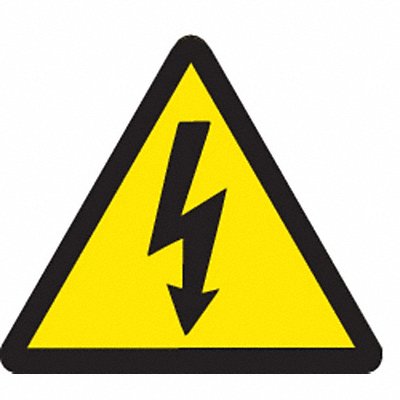 BRADY 60213 Vinyl Label 4 inx4 in Vinyl PK10
