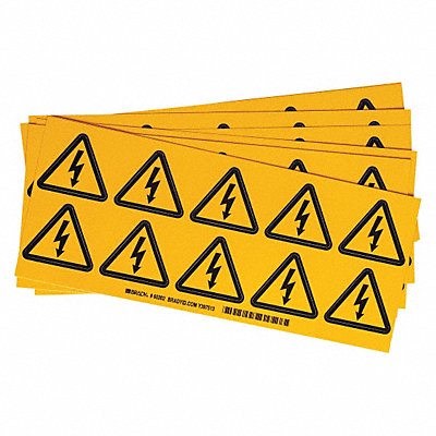 BRADY 60202 Vinyl Label 2 inx2 in Vinyl PK100