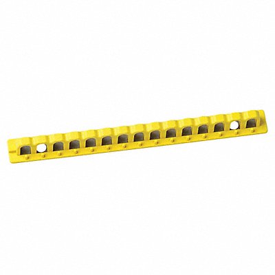 BRADY 51260 EZ PANEL 8 IN STANDARD LOCK RAIL PK6