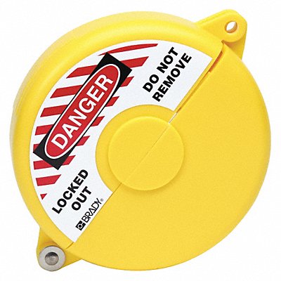 BRADY 65591 Gate Valve Lockout Fits Sz 2-1/2 to 5
