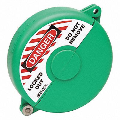 BRADY 65597 Gate Valve Lockout Fits Sz 5 to 6-1/2
