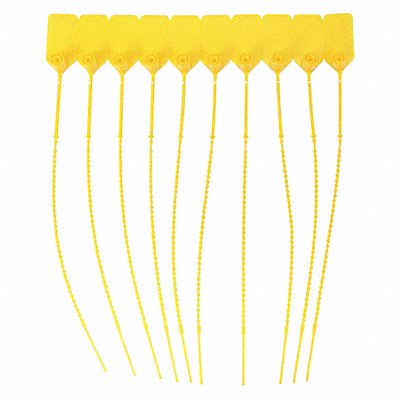 BRADY 95155 Pull-Tight Seals Yellow Unfinished PK100