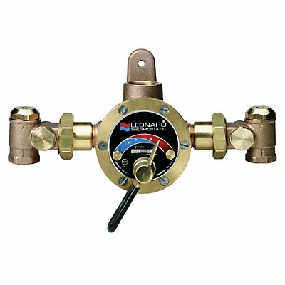 LEONARD VALVE TMS50CP Steam and Water Mixing Valve Brass