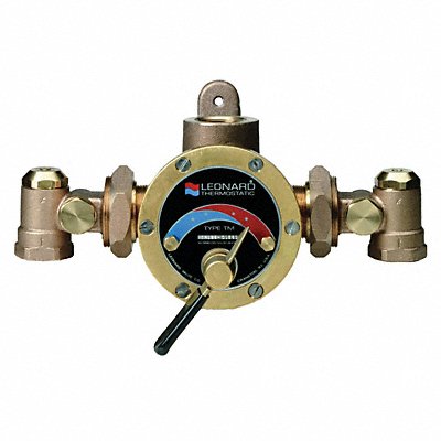 LEONARD VALVE TMS150RF Steam and Water Mixing Valve Brass