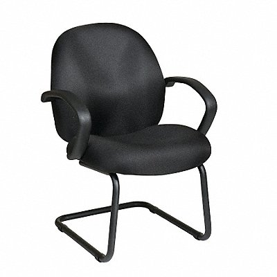 OFFICE STAR EX2655231 Work Smart Visitor Chair Fabric Black