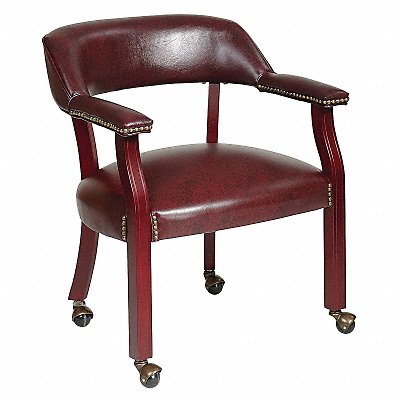 OFFICE STAR TV231JT4 Work Smart Guest Chair Ox Blood