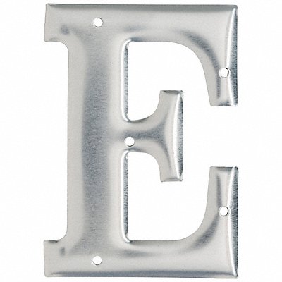BRADY 1600E Letter Aluminum Roman 3 in H E PK10