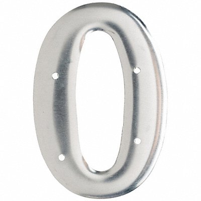 BRADY 1600O Letter Aluminum Roman 3 in H O PK10