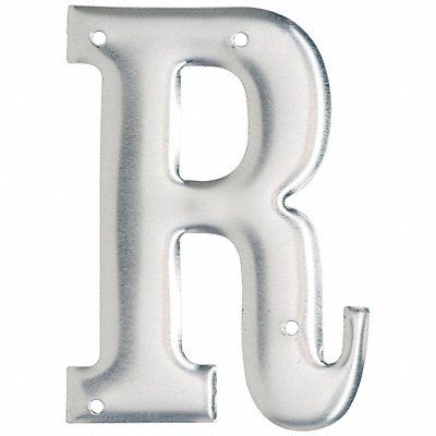BRADY 1600R Letter Aluminum Roman 3 in H R PK10