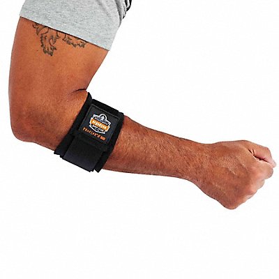 PROFLEX BY ERGODYNE 500 Elbow Support XS 9 Cir Max Black