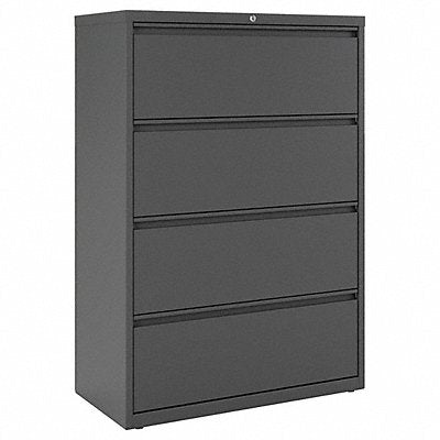 HIRSH 17632 Lateral File Cabinet Steel 52-1/2 in H