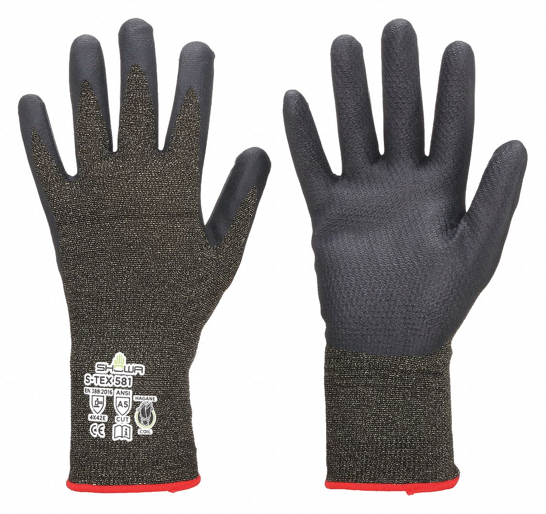 SHOWA STEX581XXL10V VF Coated Gloves Nitrile XXL 160G09 PR