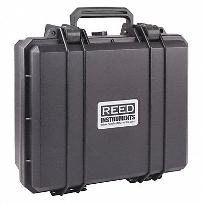 REED INSTRUMENTS R8890 Hard Carrying Case Black Plastic 6-3/4 H