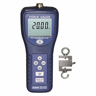 REED INSTRUMENTS SD6100 Force Gauge +/-0.5% Force Acc Digital