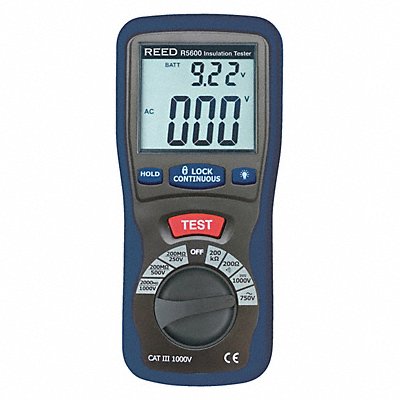 REED INSTRUMENTS R5600 Insulation/Resistance Meter