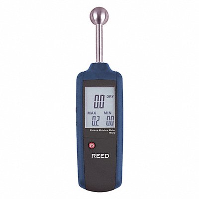 REED INSTRUMENTS R6010 Moisture Meter Pinless 1 5/8inDepth