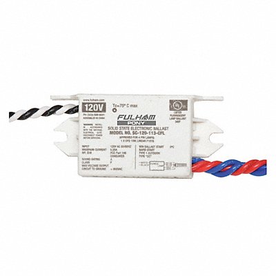 FULHAM SC120113CFL RS Ballast 120V 18W Quad/Triple CFL