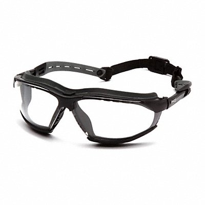 PYRAMEX GB9410STM Safety Glasses Black Frame Clear Lens
