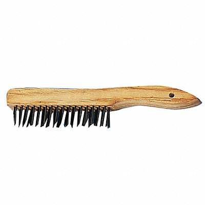 PREMIER 416 Wire Brush Shoe Handle 4x16 PK12