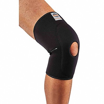 PROFLEX BY ERGODYNE 615 Knee Sleeve S 14 Cir Max Black