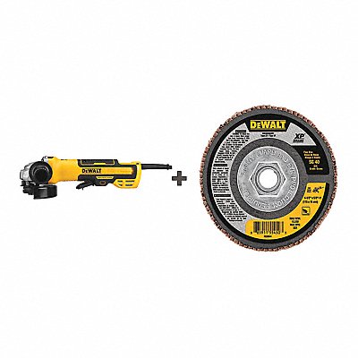 DEWALT DWE43214DWA8280HRT Angle Grinder 5 Wheel Dia Tool 14 L