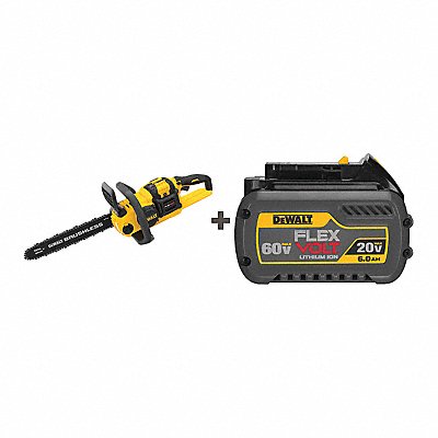 DEWALT DCCS670X1DCB606 Chain Saw Kit Battery Fuel Bar 16 L