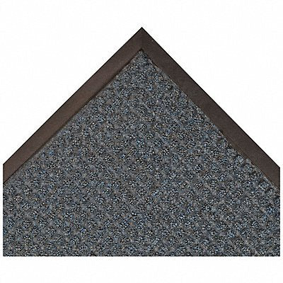 CONDOR 36VK31 J1719 Carpeted Entrance Mat Blue 3ft. x 5ft.