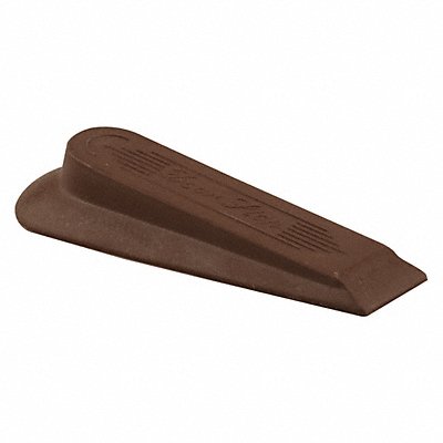 PRIME-LINE MP9210 Door Stops Rubber Wedge 4-1/2 Brn PK5