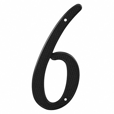 PRIME-LINE MP41165 House Numbers 6 / 9 4 Black PK5