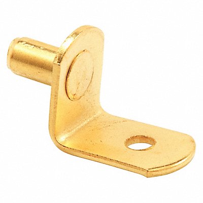 PRIME-LINE MP9054 Shelf Support Pins 1/4 Brass PK50