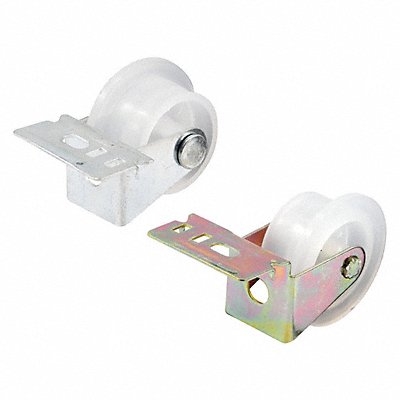 PRIME-LINE R7147 Drawer Guide Roller Plastic White PK2