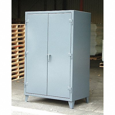 STRONG HOLD 65303 Storage Cabinet 60 x72 x30 DrkGry 3Shlv