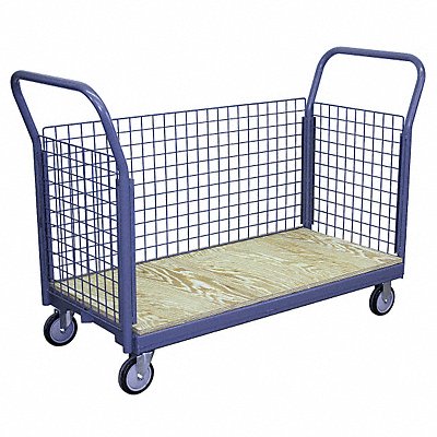 JAMCO EJ248P500GP Wire-Side Platform Truck 1400lb Wood/Steel