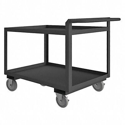 GRAINGER RSCR246036ALU5PU95 Utility Cart 1 200 lb Steel