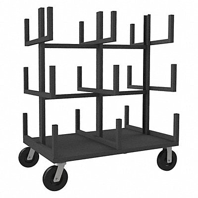 GRAINGER BPT36608PH95 Panel/Pipe Truck 3 Levels 36x60