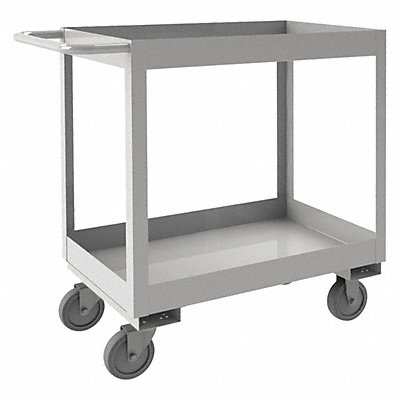 GRAINGER SRSC32016302ALU4PU Metal Shelf Cart 600 lb SS