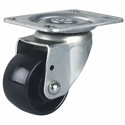 GRAINGER TSSU063GN1S Standard Plate Castor Swivel 550 lb.